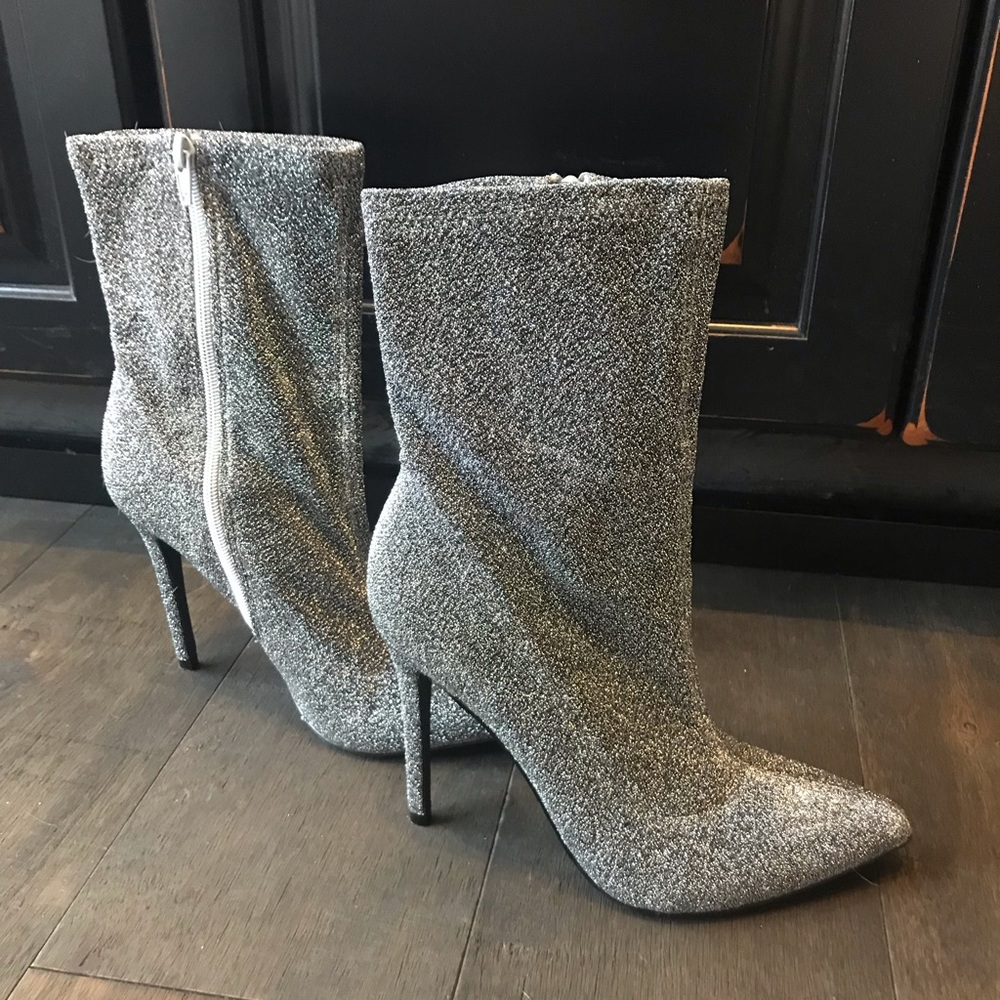 Silver Booties